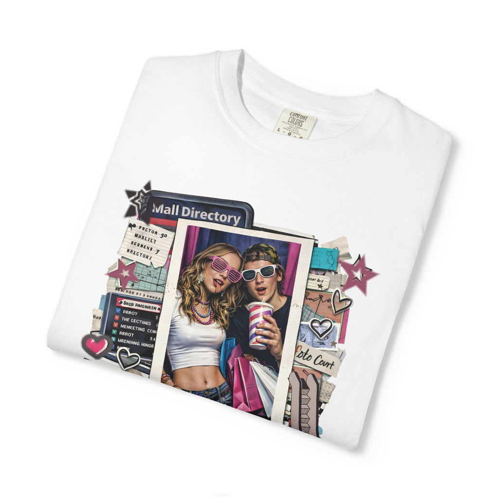90s Mall Food Court T-Shirt | Vintage Collage Tee