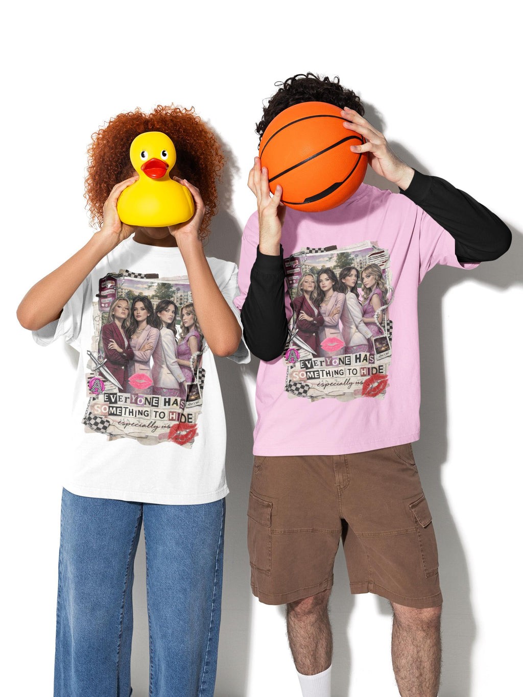 Y2K Drama Graphic Tee | Zillennial Mystery, Comfort Colors