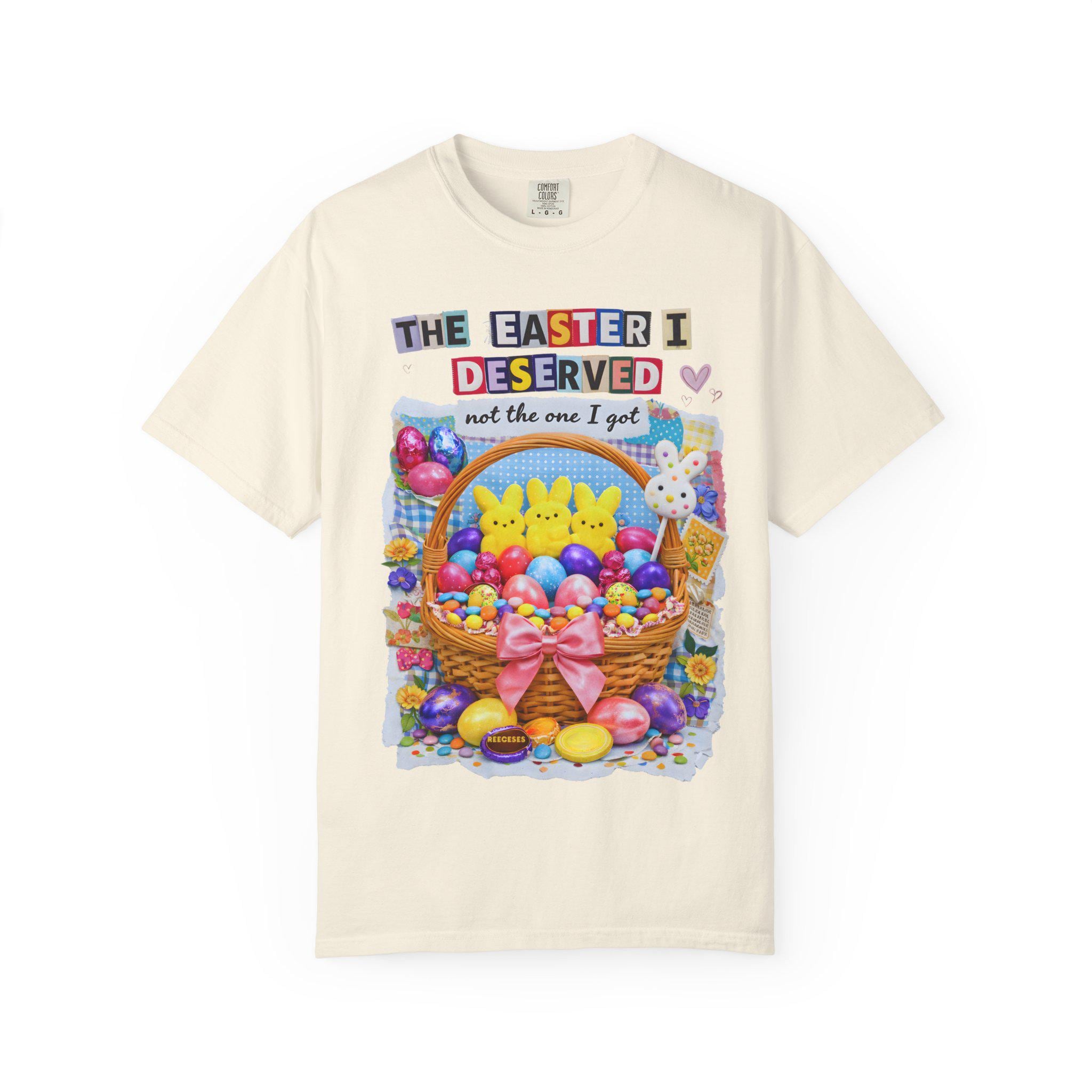 Easter Basket Graphic Tee | Peeps, Eggs, Bunny Unisex Shirt
