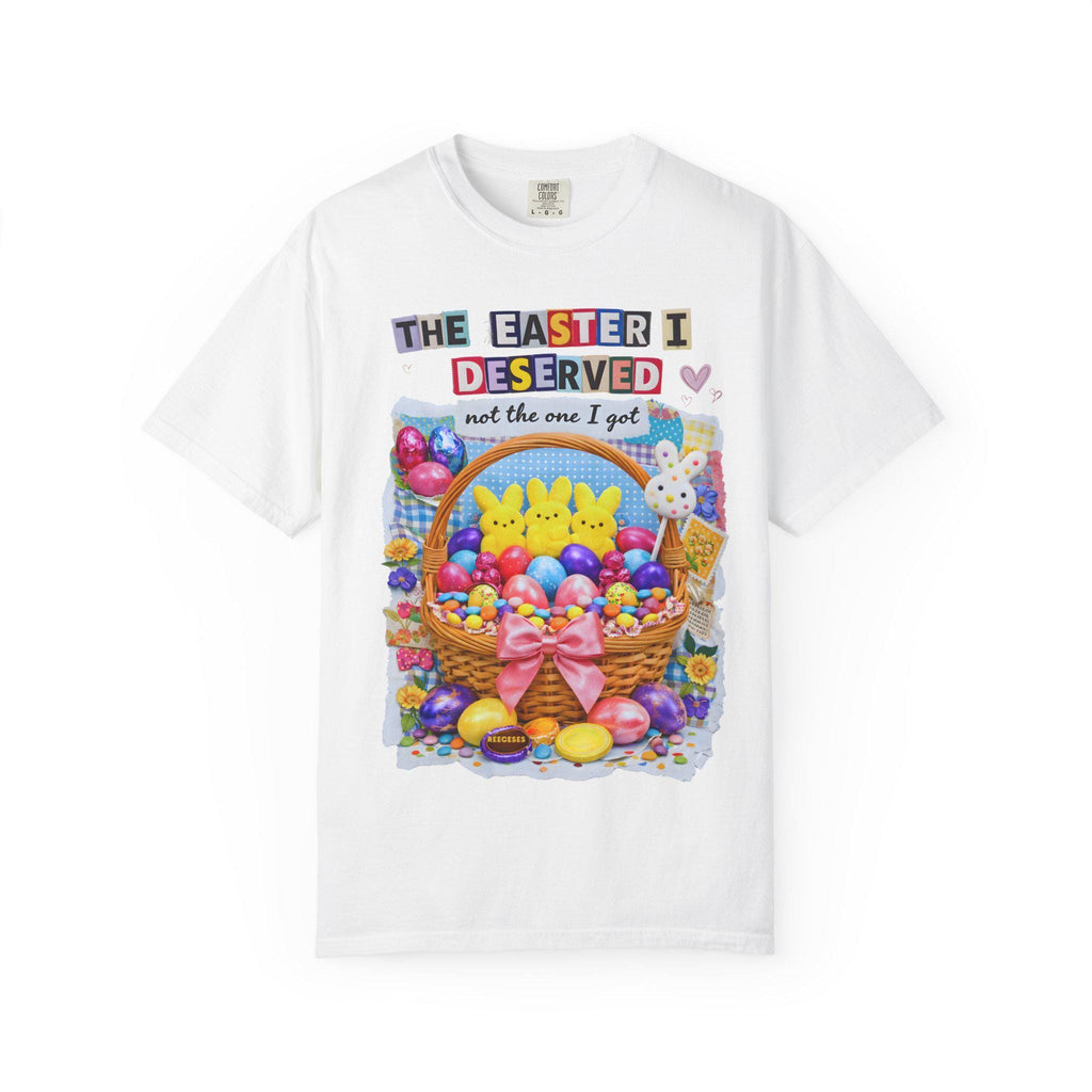 Easter Basket Graphic Tee | Peeps, Eggs, Bunny Unisex Shirt