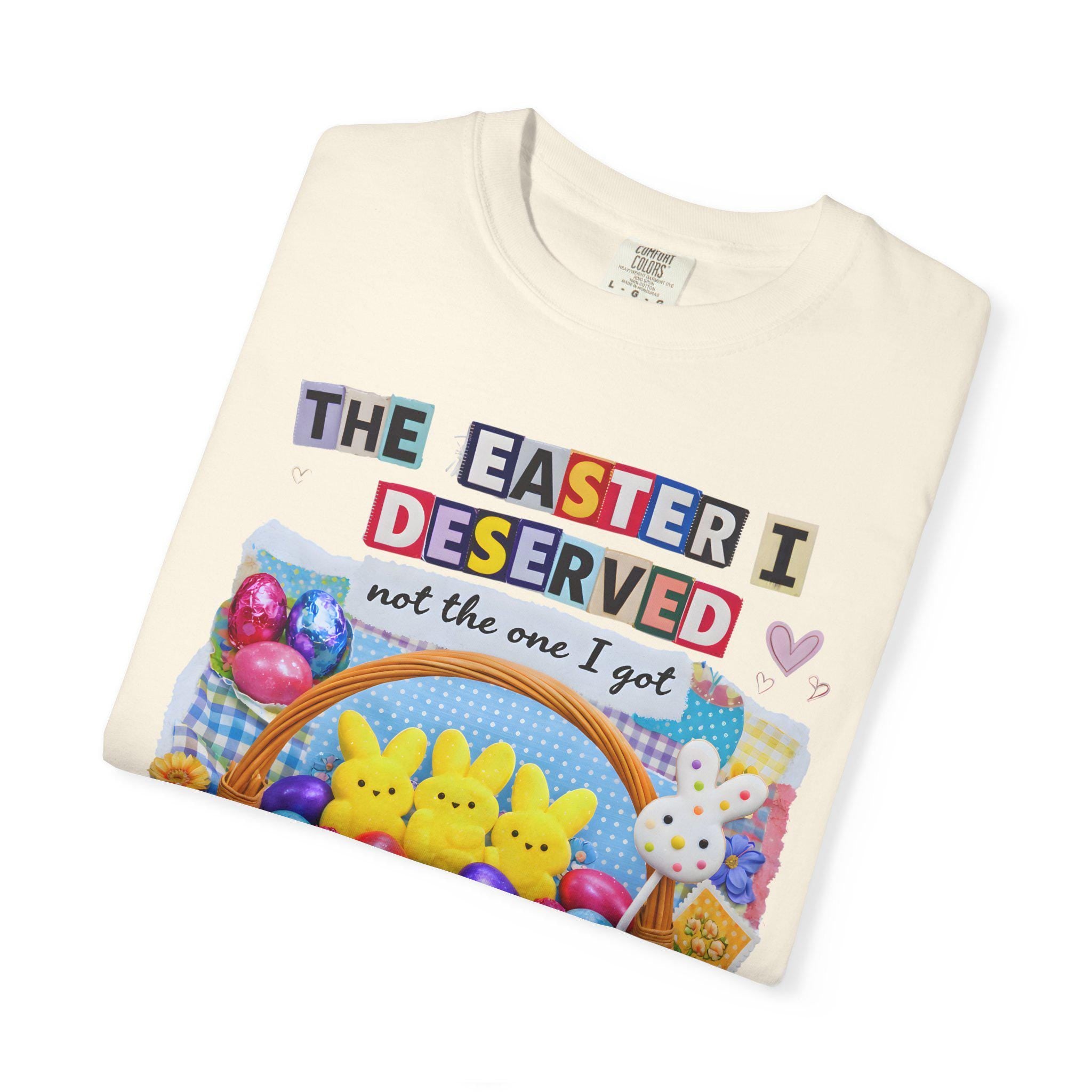 Easter Basket Graphic Tee | Peeps, Eggs, Bunny Unisex Shirt