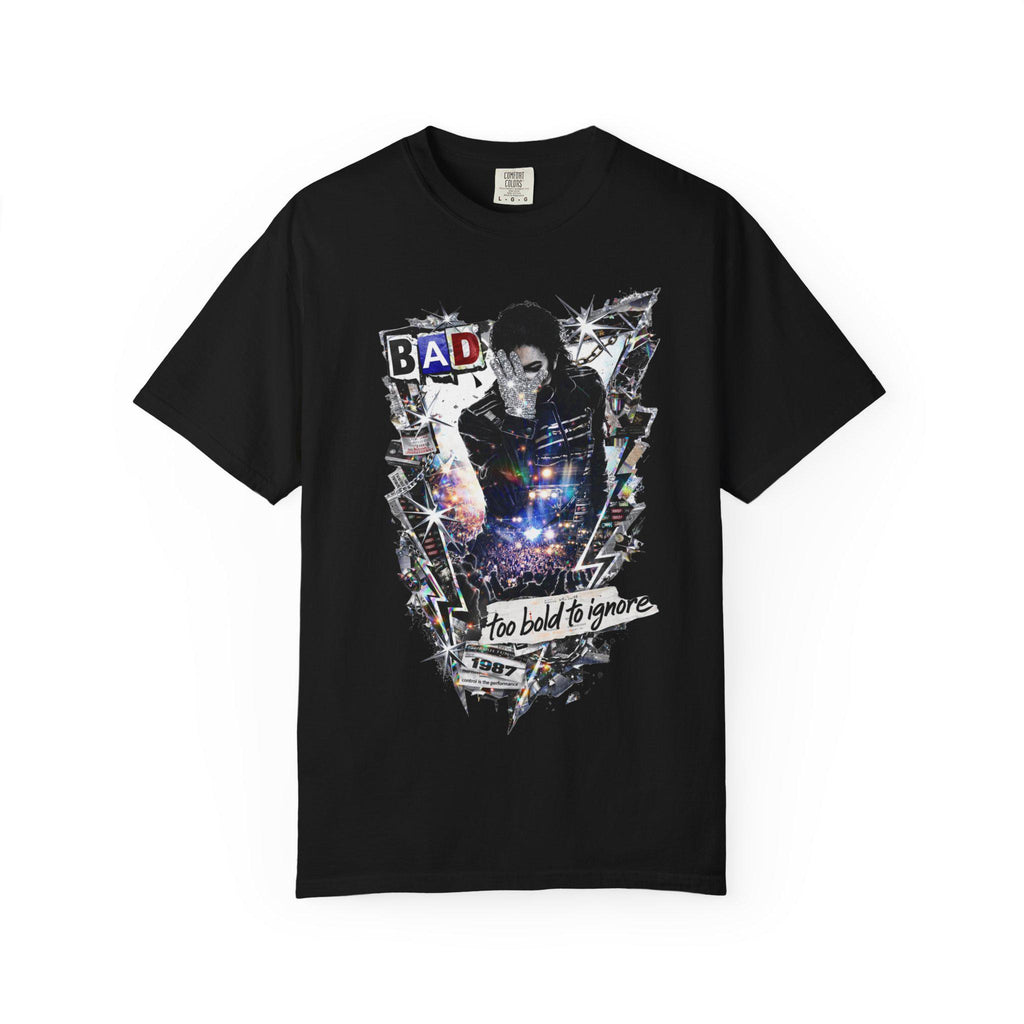 Bad Attitude Graphic T-Shirt | Retro Punk Portrait Too Bold To Ignore Design Vintage Tee