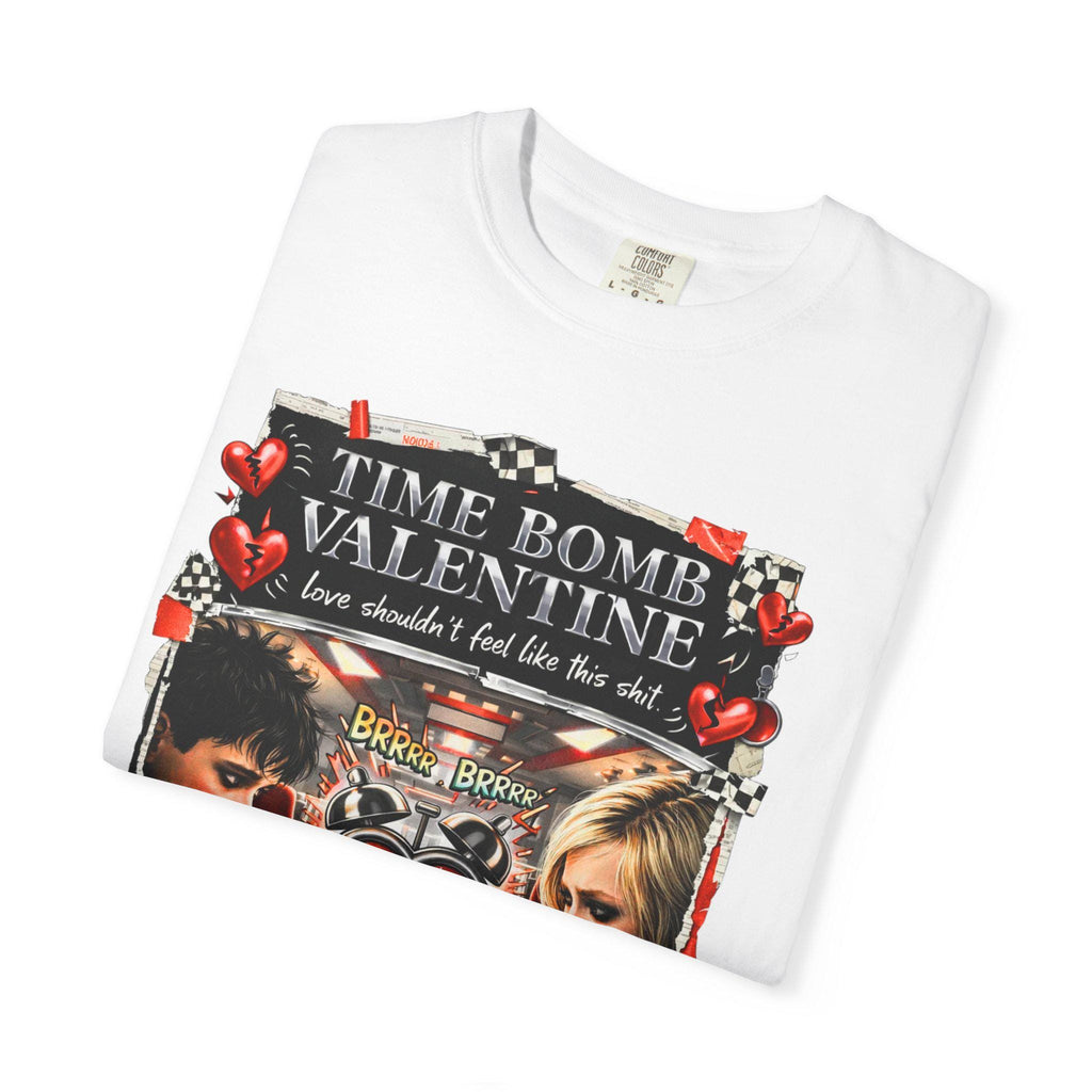 Time Bomb Valentine T-Shirt | Dark Romance Grunge Emo Gothic Aesthetic Unisex Tee Anti Love Graphic Shirt