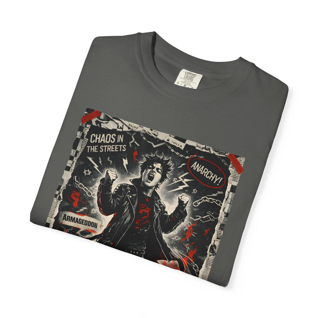 Rooftop Last Stand Punk Rebellion T-shirt