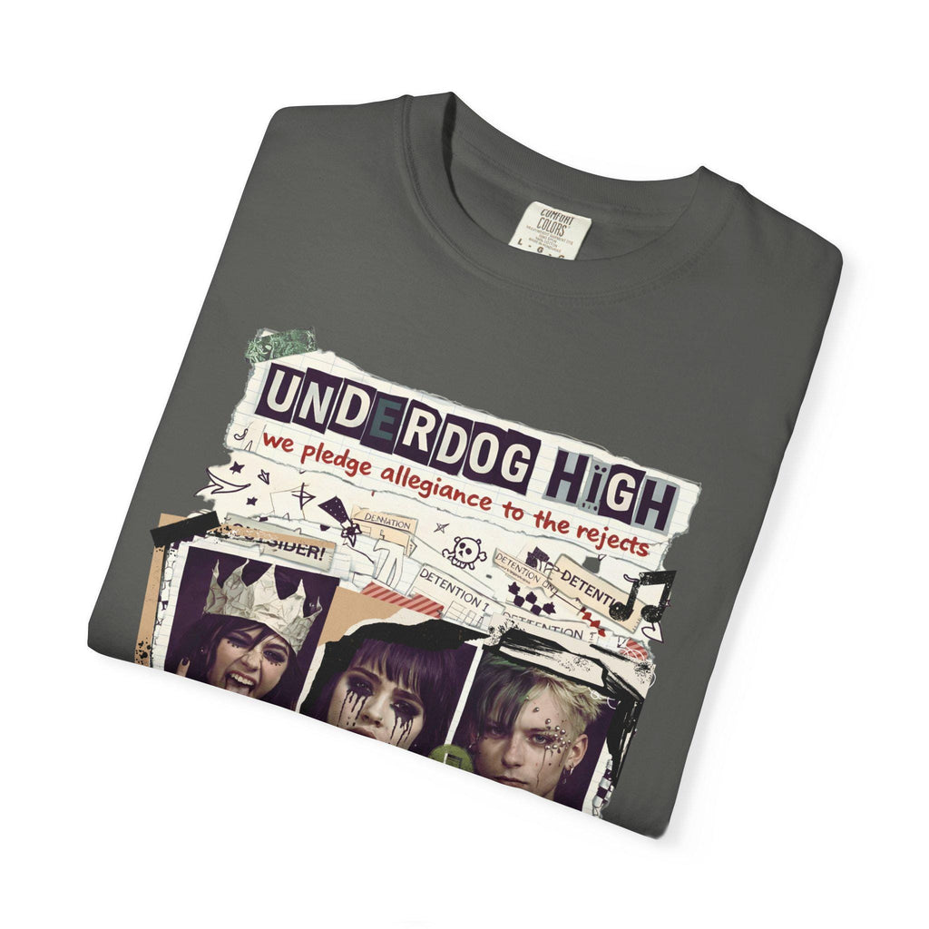 Underdog High Rebellion Grunge T-Shirt | Alternative Punk Band Tee Streetwear
