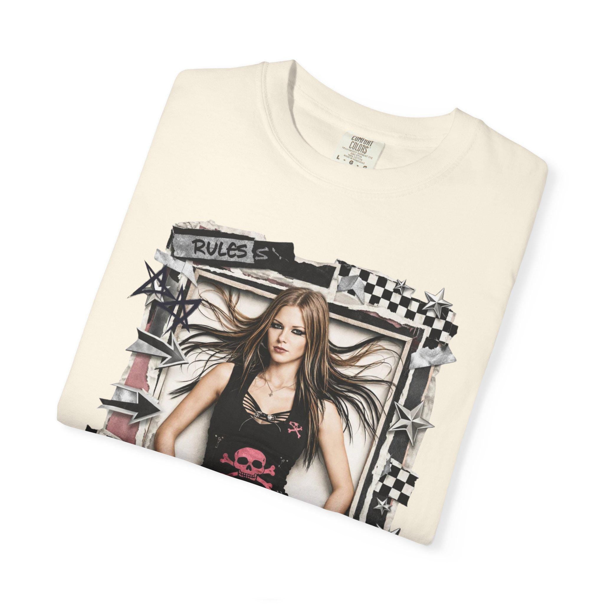 She Never Asked Permission Punk Skull Graphic T-Shirt Rock Band Vintage Style Edgy Alternative Clothing Women Unisex Tee