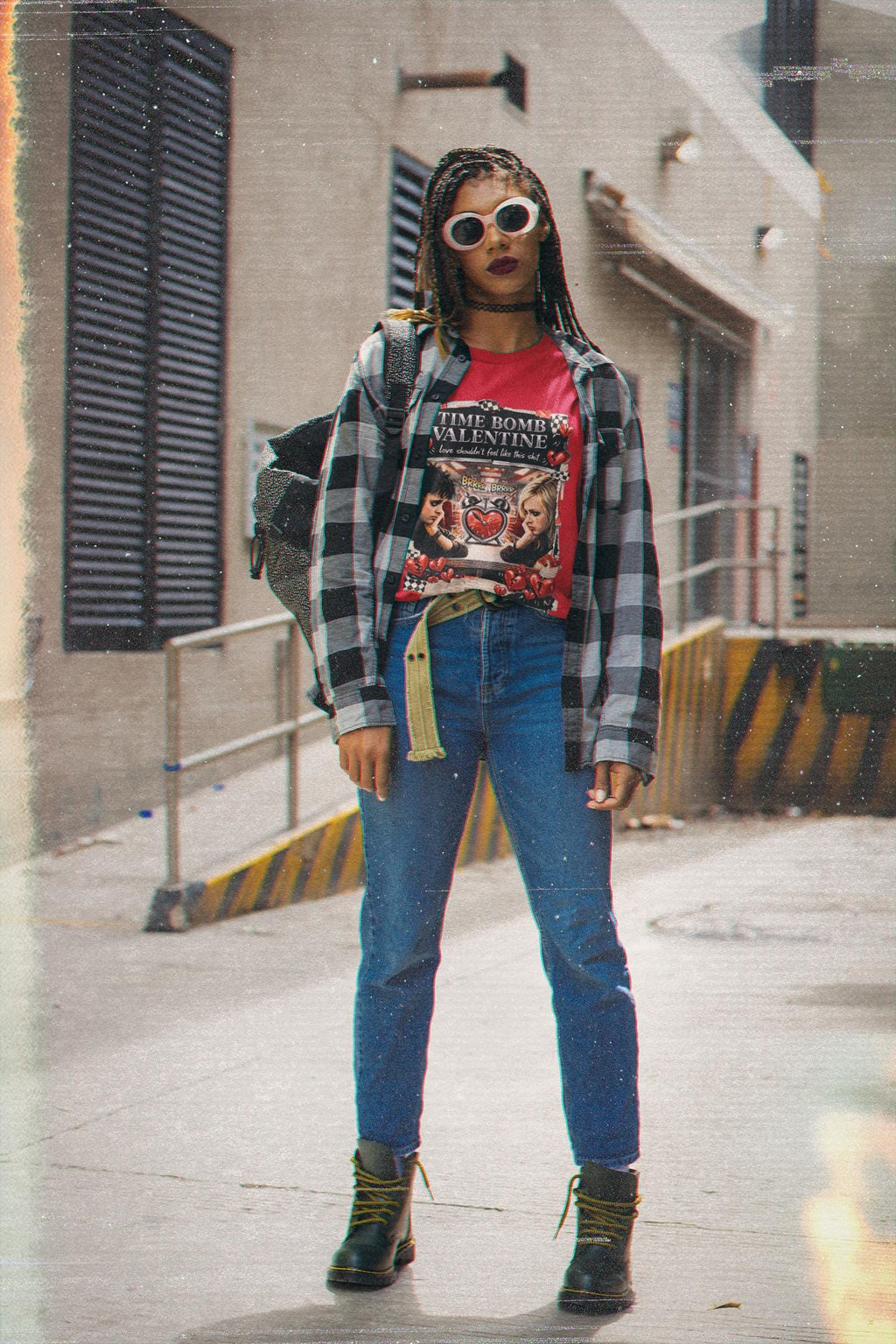 Time Bomb Valentine T-Shirt | Dark Romance Grunge Emo Gothic Aesthetic Unisex Tee Anti Love Graphic Shirt