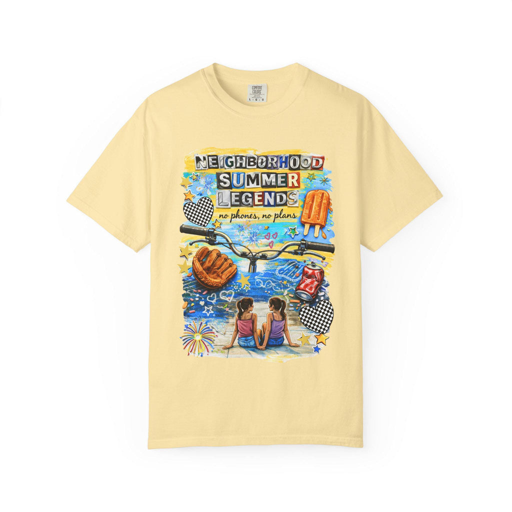 Neighborhood Summer Legends Tee - No Phones Plans Zillennial Nostalgia Shirt Vintage Retro Graphic Unisex