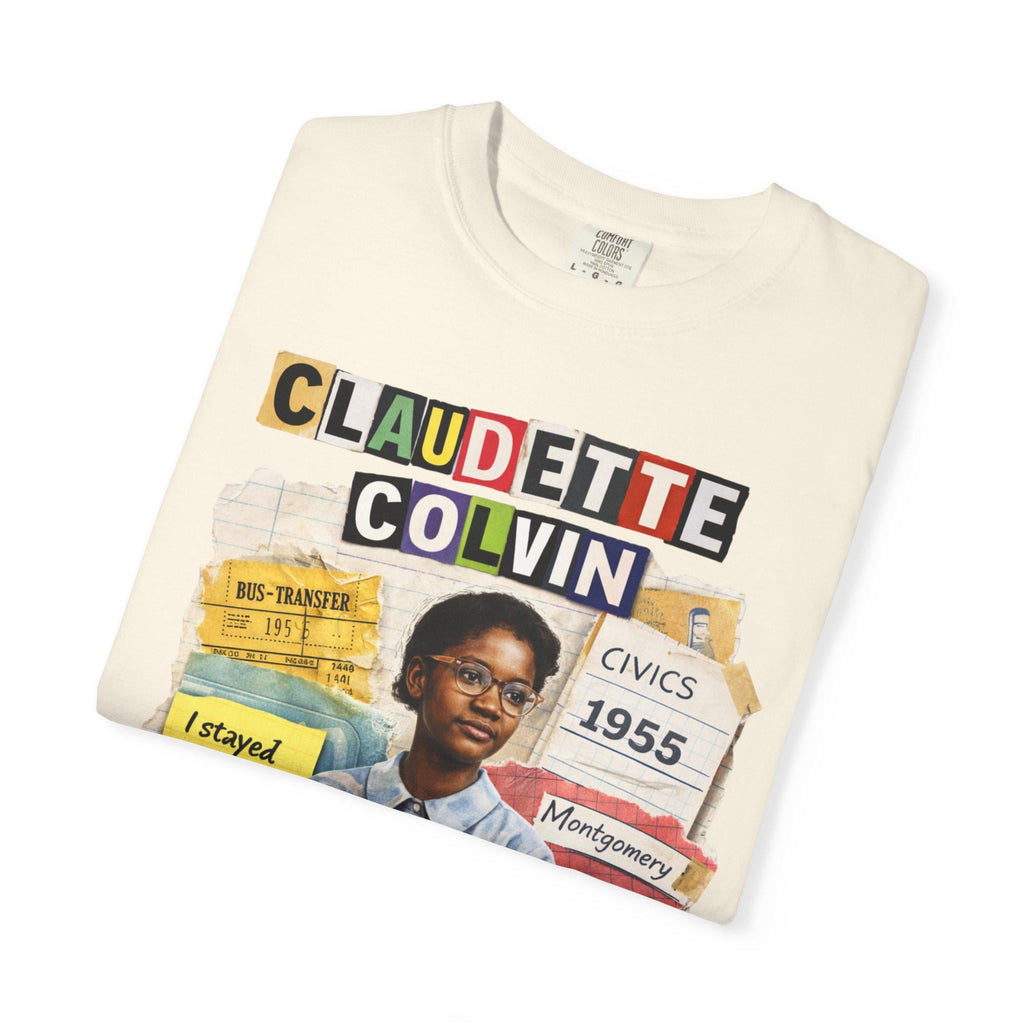 Claudette Colvin Portrait T-Shirt | Civil Rights Activist Graphic Tee