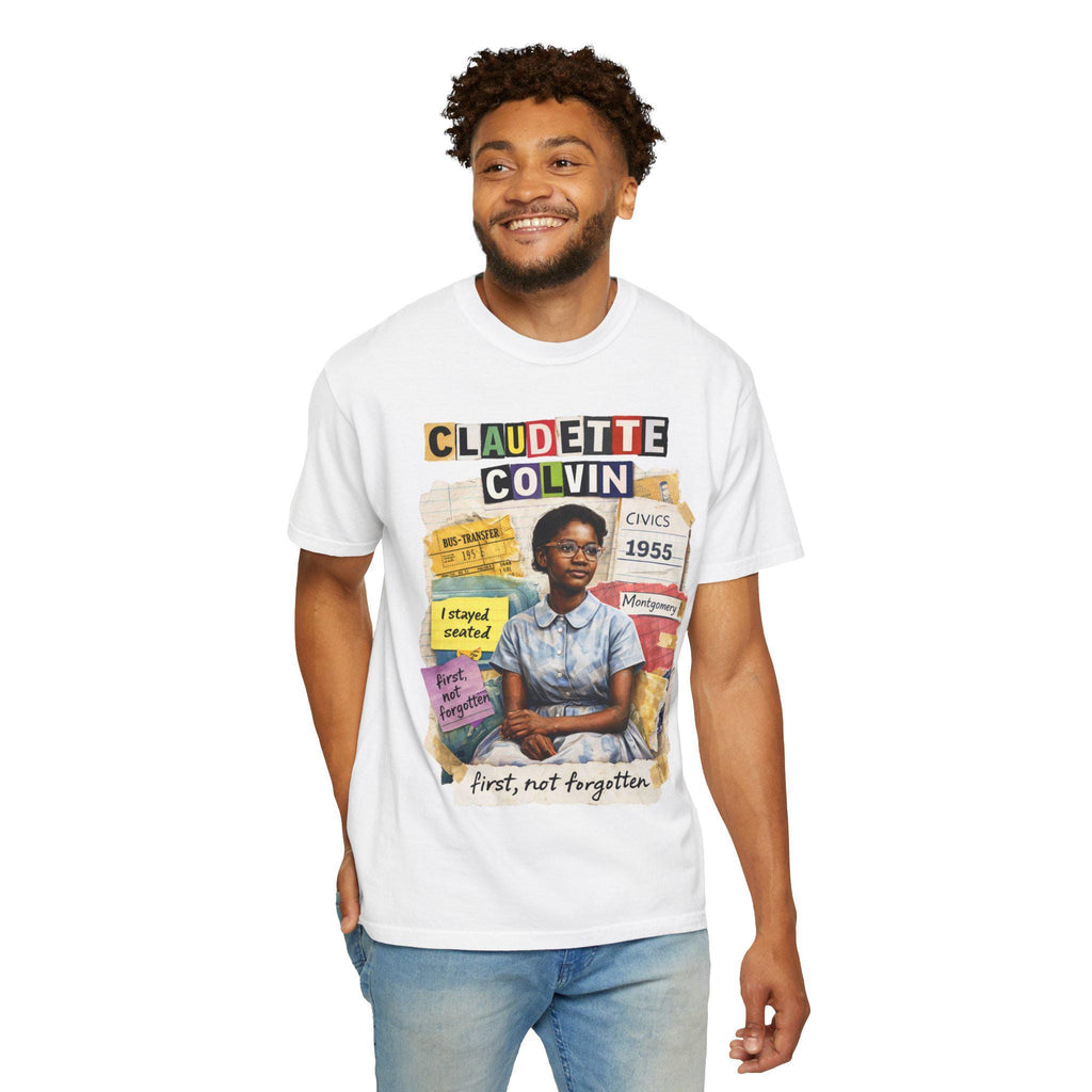 Claudette Colvin Portrait T-Shirt | Civil Rights Activist Graphic Tee