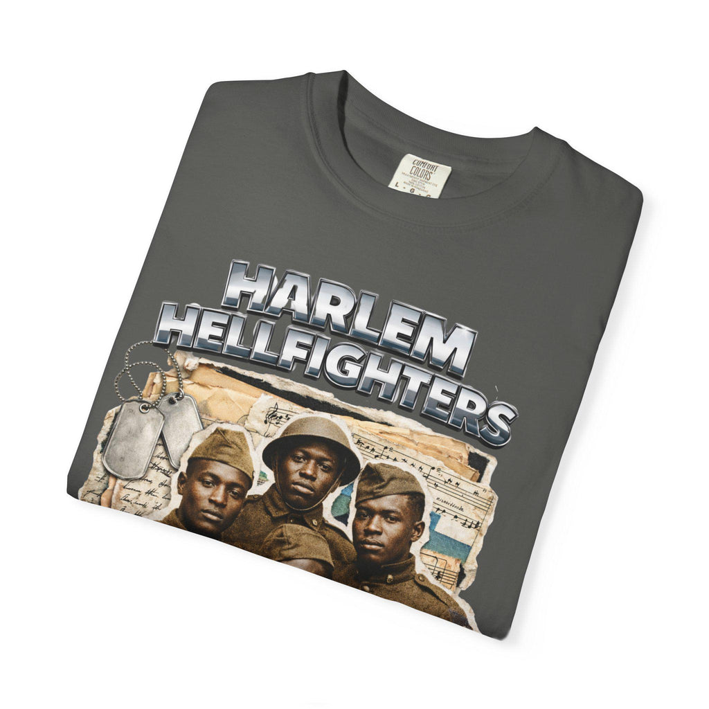 Harlem Hellfighters 369th Infantry T-shirt | WWI Soldiers Vintage Map