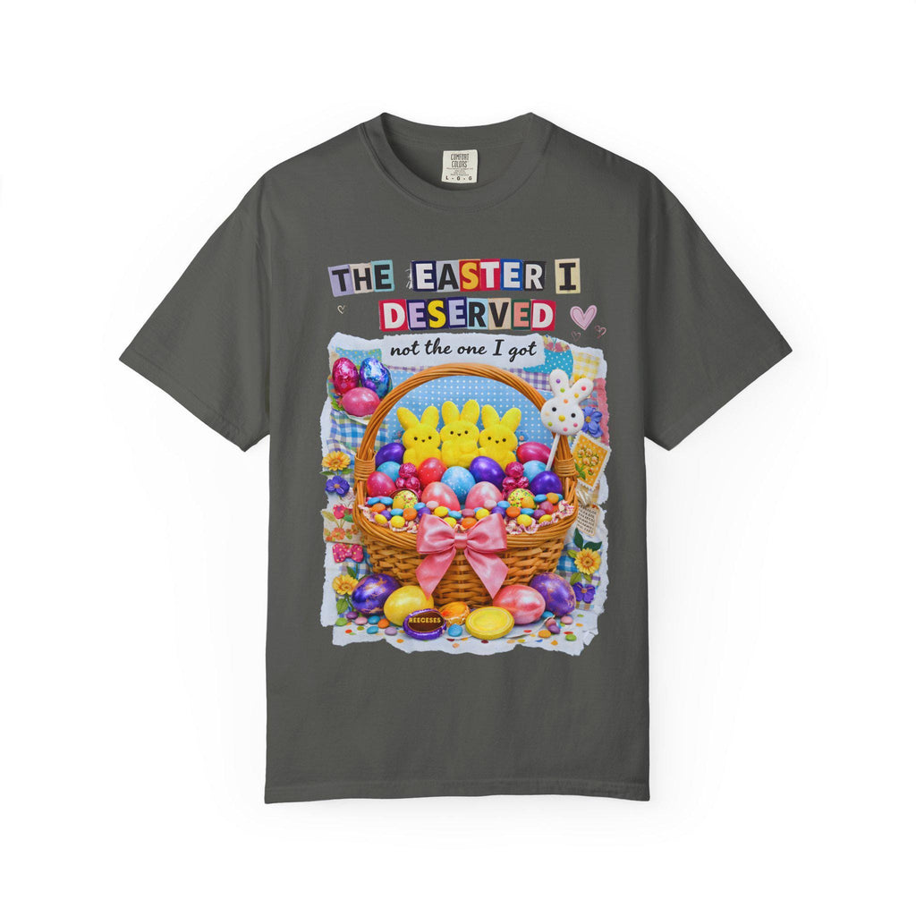 Easter Basket Graphic Tee | Peeps, Eggs, Bunny Unisex Shirt