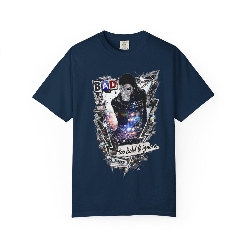Bad Attitude Graphic T-Shirt | Retro Punk Portrait Too Bold To Ignore Design Vintage Tee