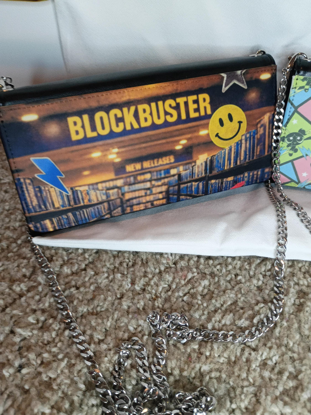 Blockbuster VHS Wallet Crossbody Bag | Retro Nostalgia Movie Purse