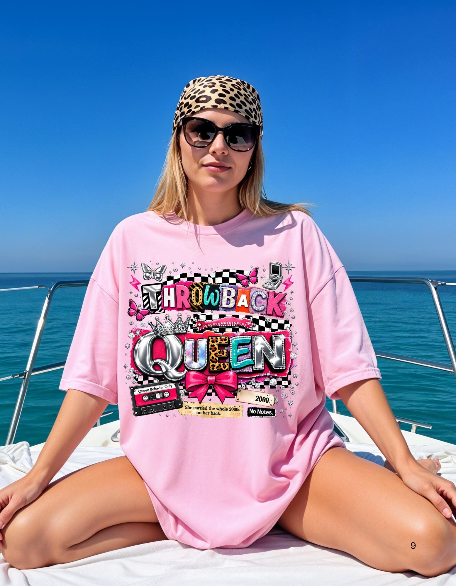 Throwback Queen T-Shirt: 90s Retro Cassette Pop Art Music Tee