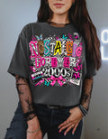 Y2K Nostalgic Graphic T-Shirt | 2000s Retro Cassette Phone Design Vintage Throwback Tee