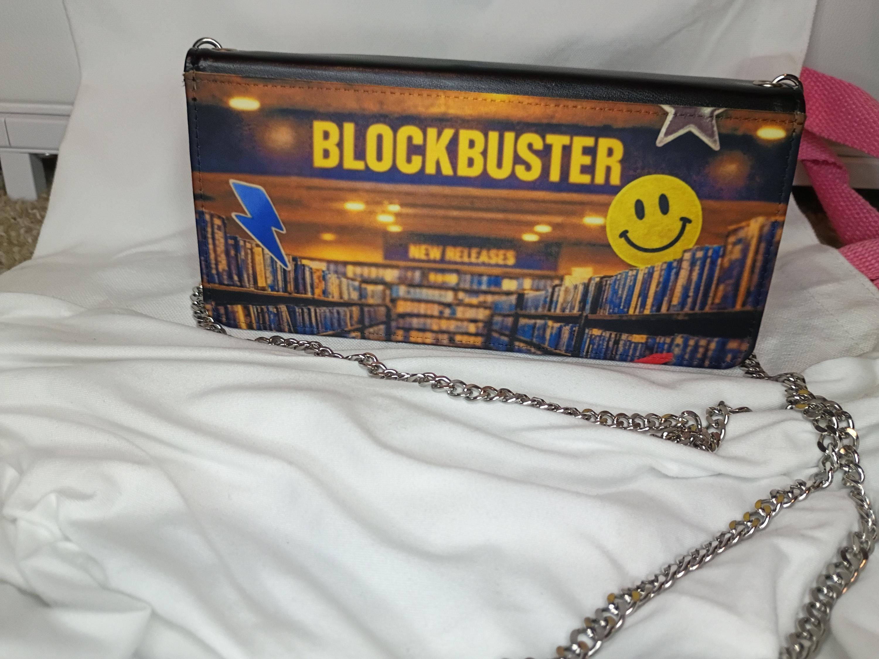 Blockbuster VHS Wallet Crossbody Bag | Retro Nostalgia Movie Purse
