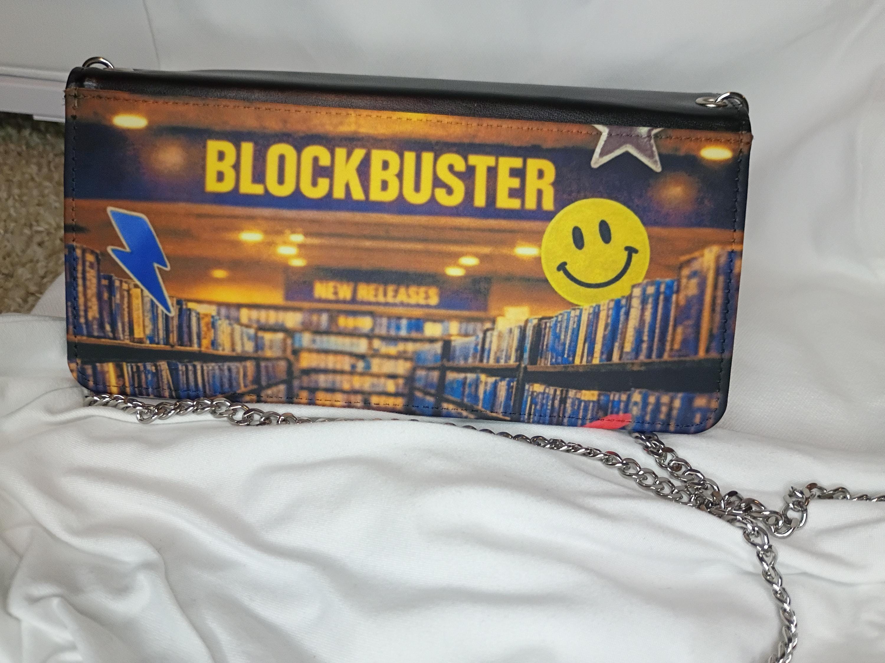 Blockbuster VHS Wallet Crossbody Bag | Retro Nostalgia Movie Purse
