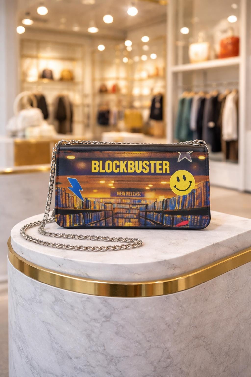 Blockbuster VHS Wallet Crossbody Bag | Retro Nostalgia Movie Purse