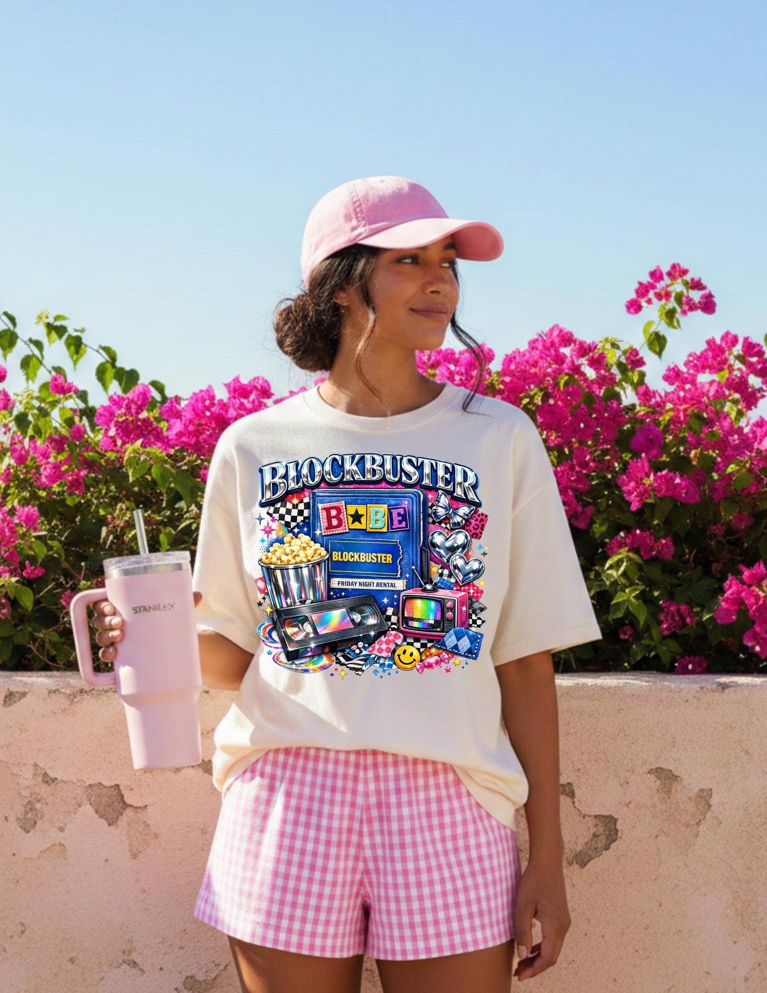 Retro Movie Night T-Shirt | VHS Popcorn Gaming Nostalgia Vintage Tee Gift