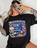Retro Movie Night T-Shirt | VHS Popcorn Gaming Nostalgia Vintage Tee Gift