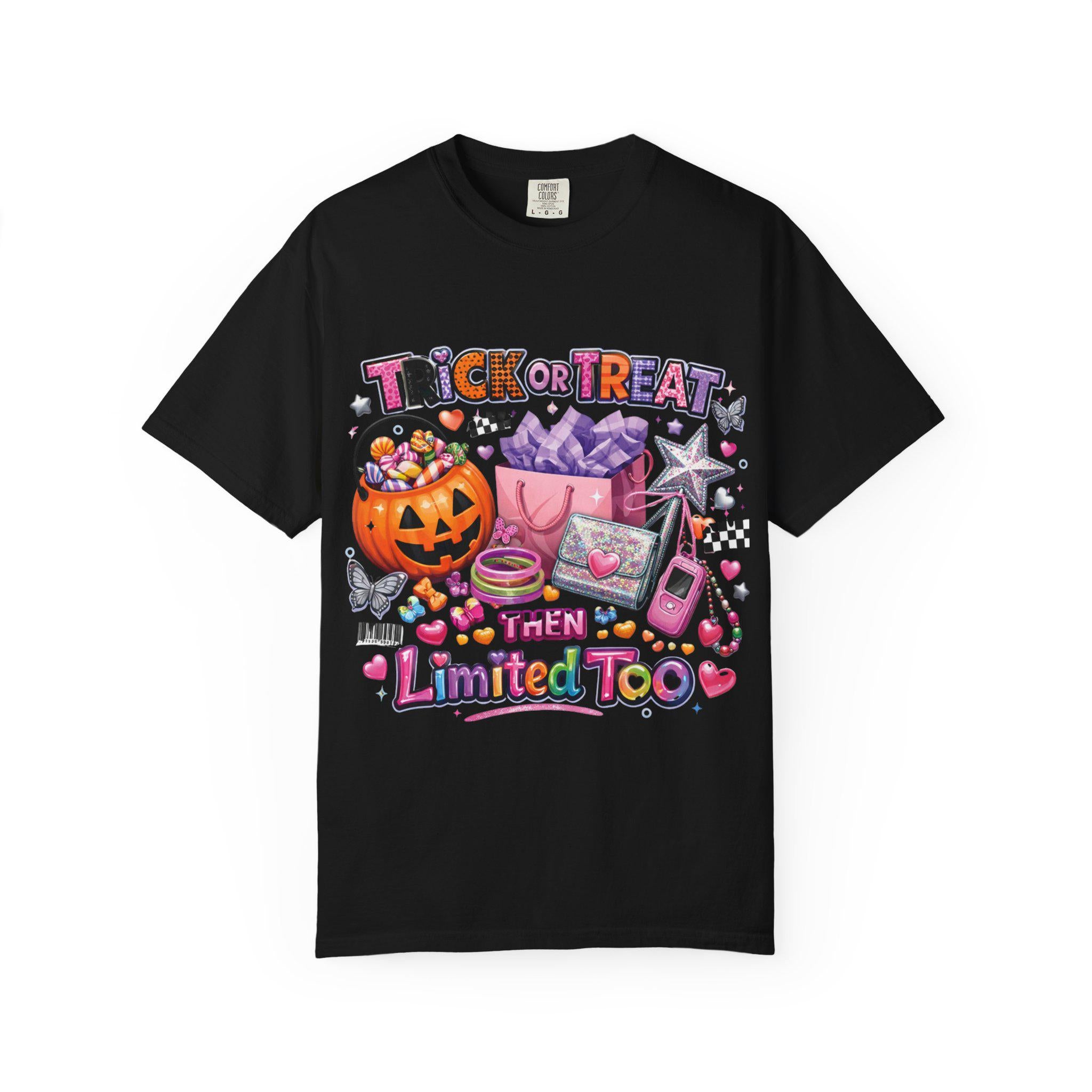Halloween Candy Graphic Tee: Trick or Treat Pastel Goth Kawaii Spooky Fall Outfit