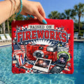 Raised on Fireworks and Freedom T-Shirt | Patriotic 4th of July Veteran Tee American Pride Gift