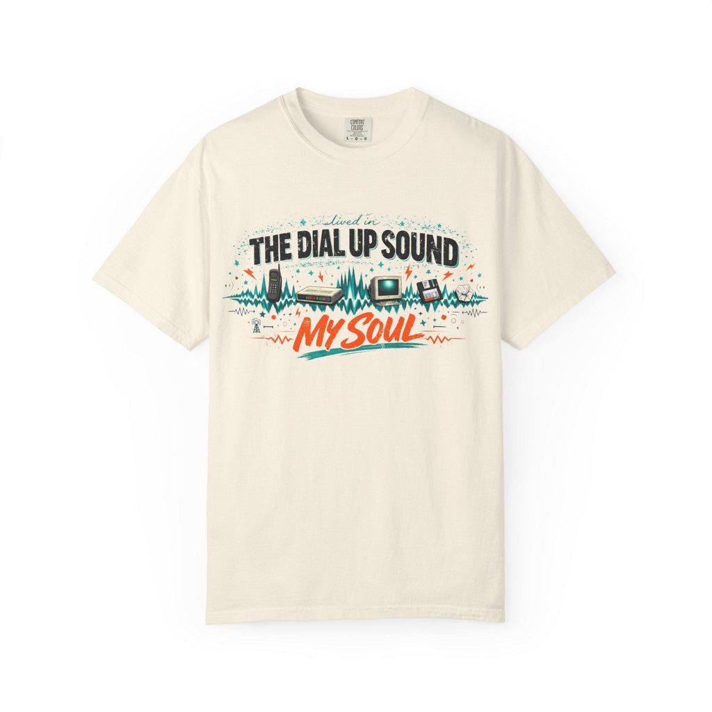 The Dial Up Sound My Soul T-Shirt | Retro Audio Wave Graphic