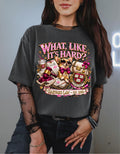 Garment-Dyed Chihuahua Law T-Shirt | Collegiate Crest Retro Artwork Unisex Tee