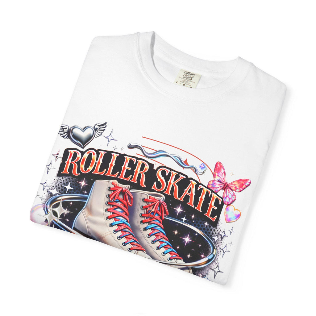 Roller Skate Everything T-Shirt | Retro Vintage Graphic Tee for Skaters | Unisex Derby Fashion Gift