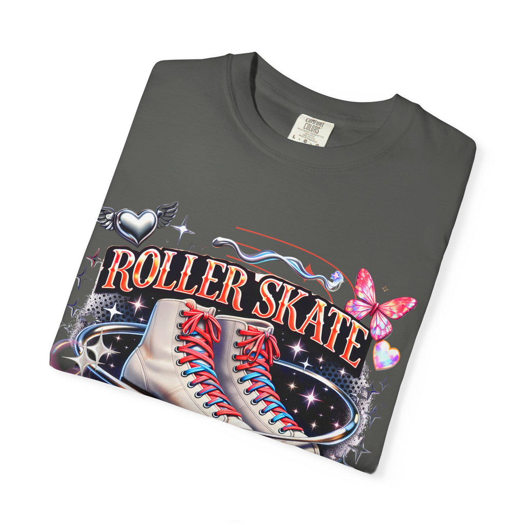 Roller Skate Everything T-Shirt | Retro Vintage Graphic Tee for Skaters | Unisex Derby Fashion Gift