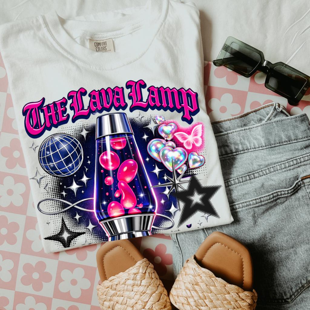 The Lava Lamp Understood T-Shirt | Retro Disco Graphic Tee Vintage 70s Groovy Hippie Psychedelic Design