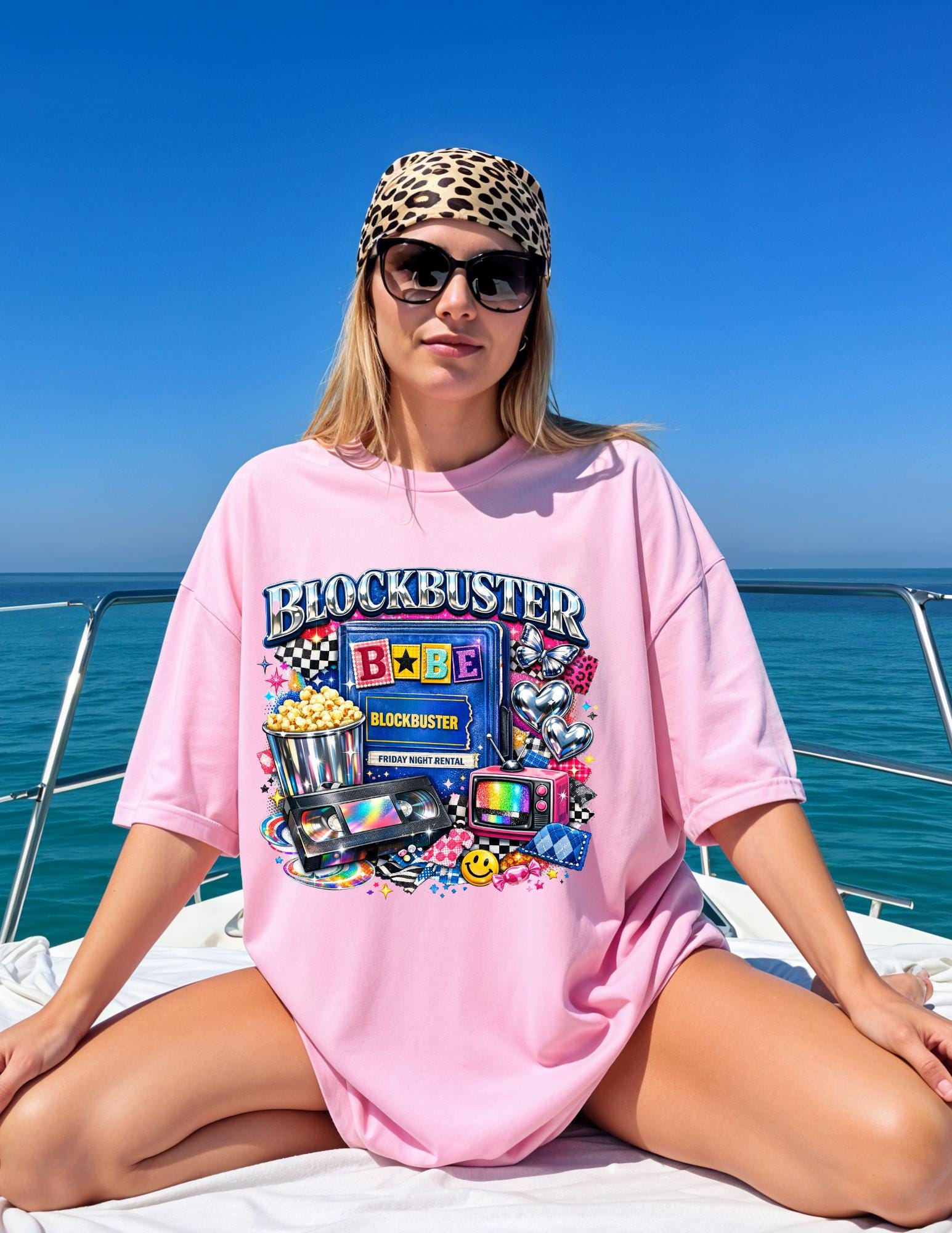 Retro Movie Night T-Shirt | VHS Popcorn Gaming Nostalgia Vintage Tee Gift