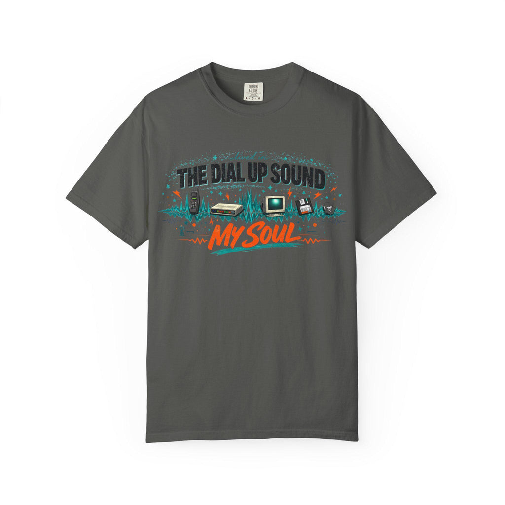 The Dial Up Sound My Soul T-Shirt | Retro Audio Wave Graphic