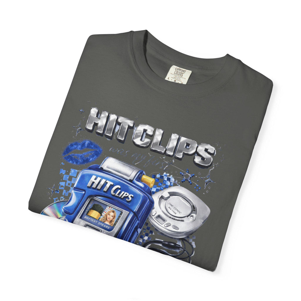 Retro iPod Cassette Collage T-Shirt | Vintage Music Graphics Tee Nostalgia Gift Unisex
