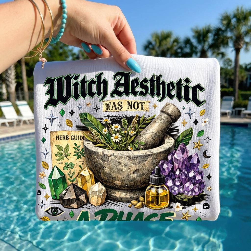 Witch Mortar Pestle T-Shirt | Botanical Witchy Graphic Tee | Pagan Herbalist Occult Fashion Gift