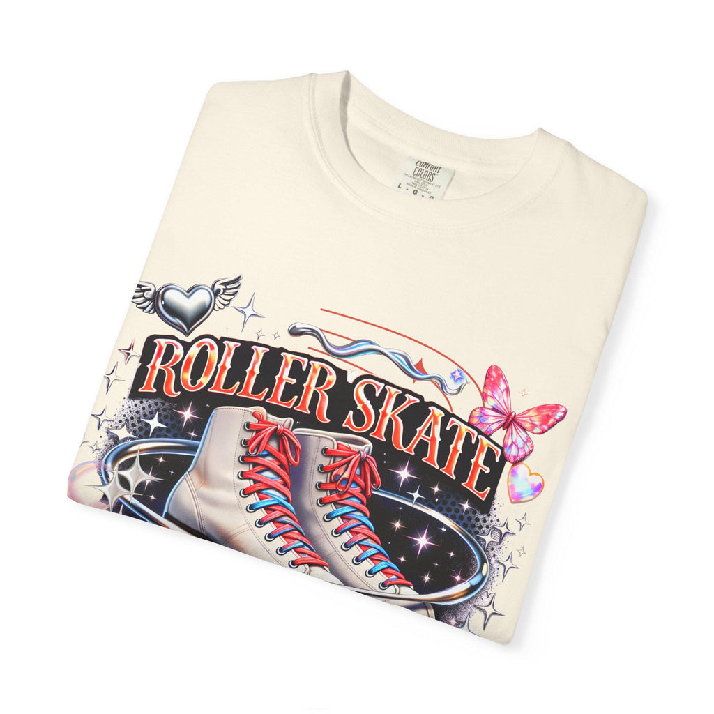 Roller Skate Everything T-Shirt | Retro Vintage Graphic Tee for Skaters | Unisex Derby Fashion Gift