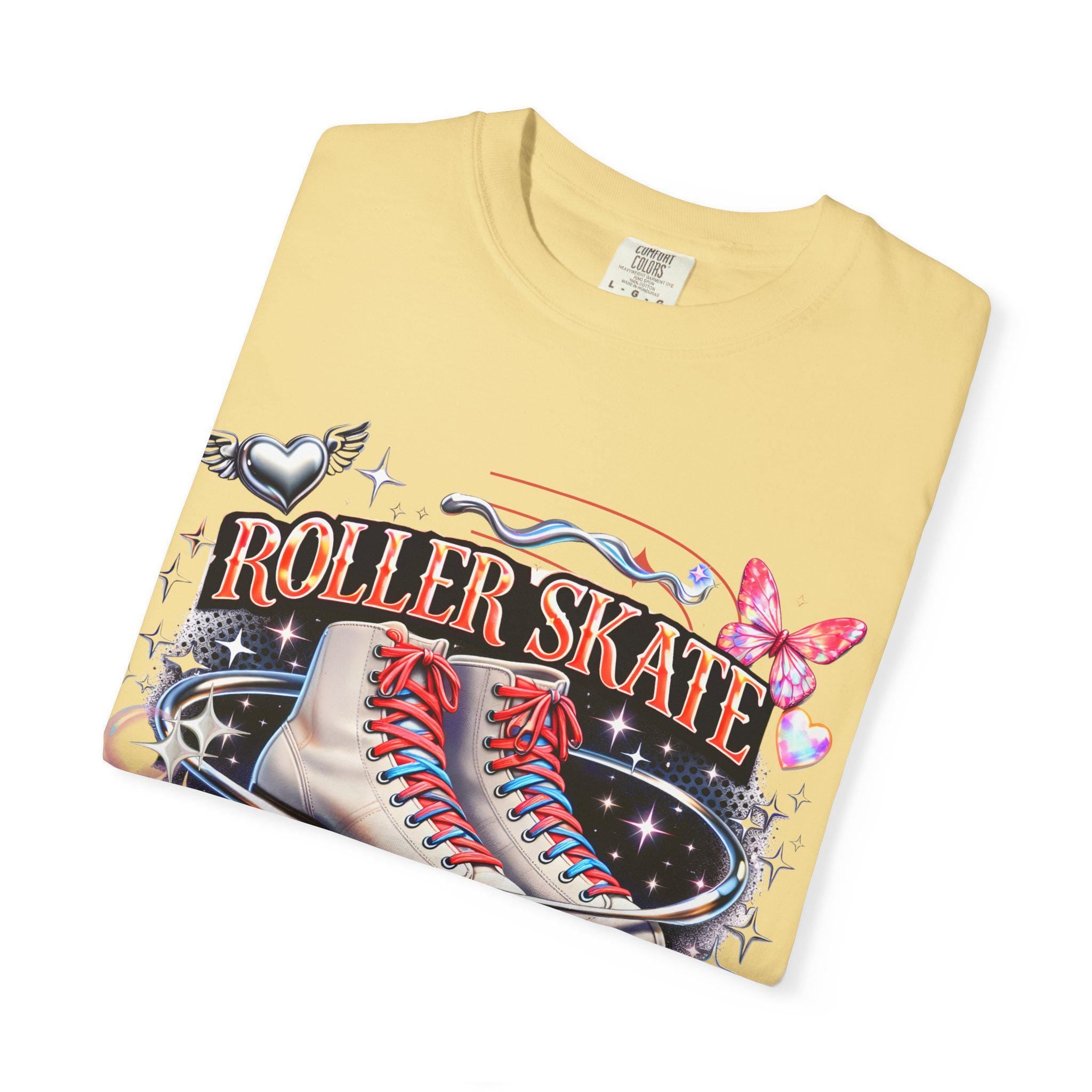 Roller Skate Everything T-Shirt | Retro Vintage Graphic Tee for Skaters | Unisex Derby Fashion Gift