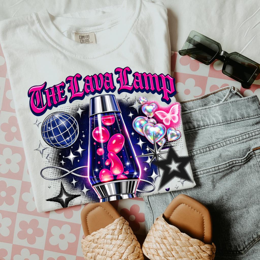The Lava Lamp Understood T-Shirt | Retro Disco Graphic Tee Vintage 70s Groovy Hippie Psychedelic Design