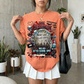 Gothic Cemetery Skull Graphic Tee | Horror Halloween Unisex Shirt
