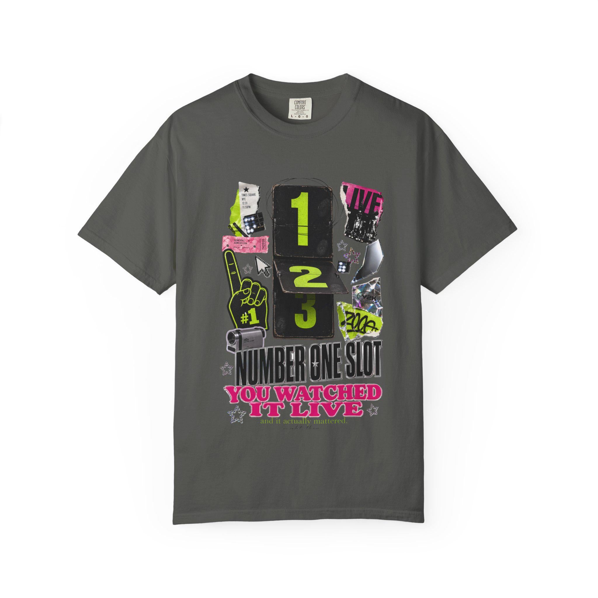 Number One Slot Shirt, Y2K Graphic Tee, 2000s Pop Culture Shirt, Trendy Streetwear Top, Retro MTV Style Shirt, Viral Outfit Tee