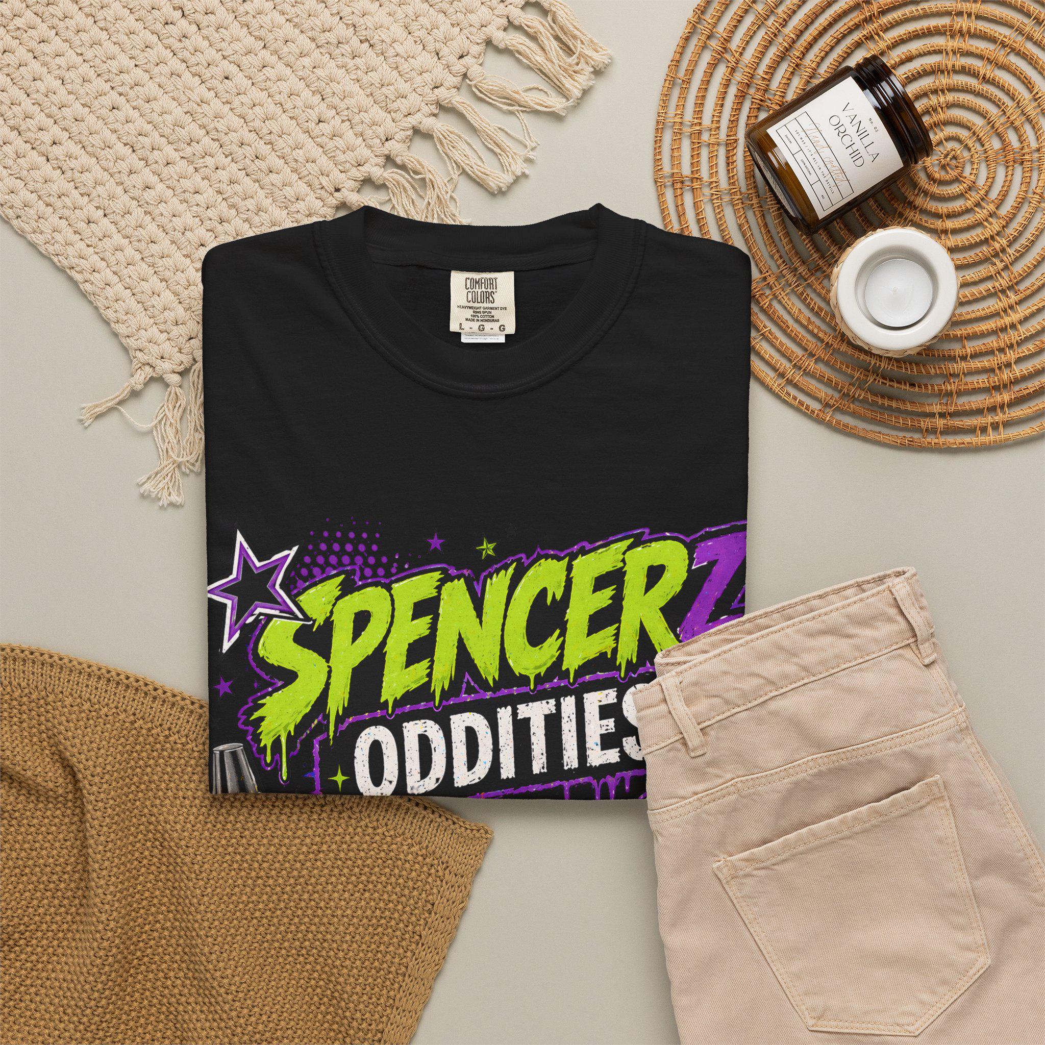 Spencerz Oddities Shirt, Y2K Alt Graphic Tee, Weirdcore Aesthetic Shirt, Mall Goth Shirt, Retro Alien Tee, 2000s Nostalgia Shirt