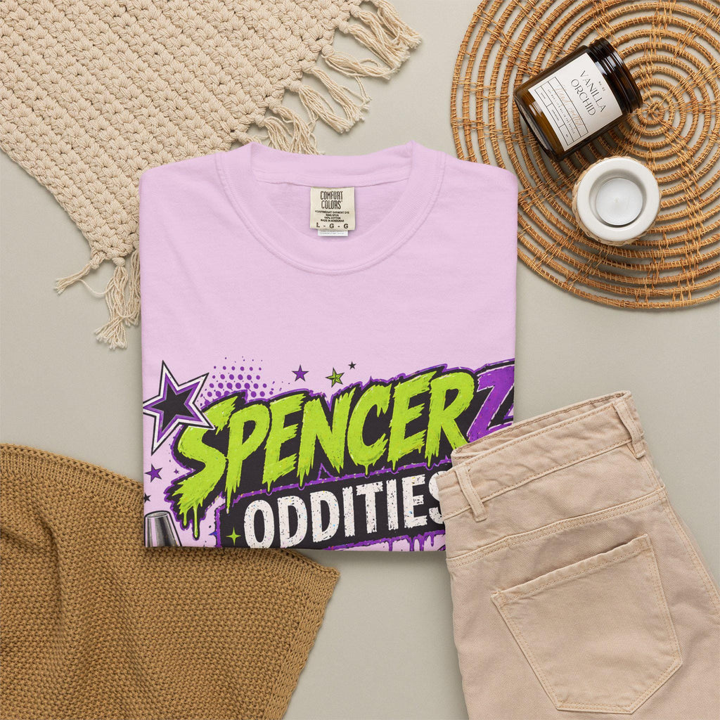 Spencerz Oddities Shirt, Y2K Alt Graphic Tee, Weirdcore Aesthetic Shirt, Mall Goth Shirt, Retro Alien Tee, 2000s Nostalgia Shirt