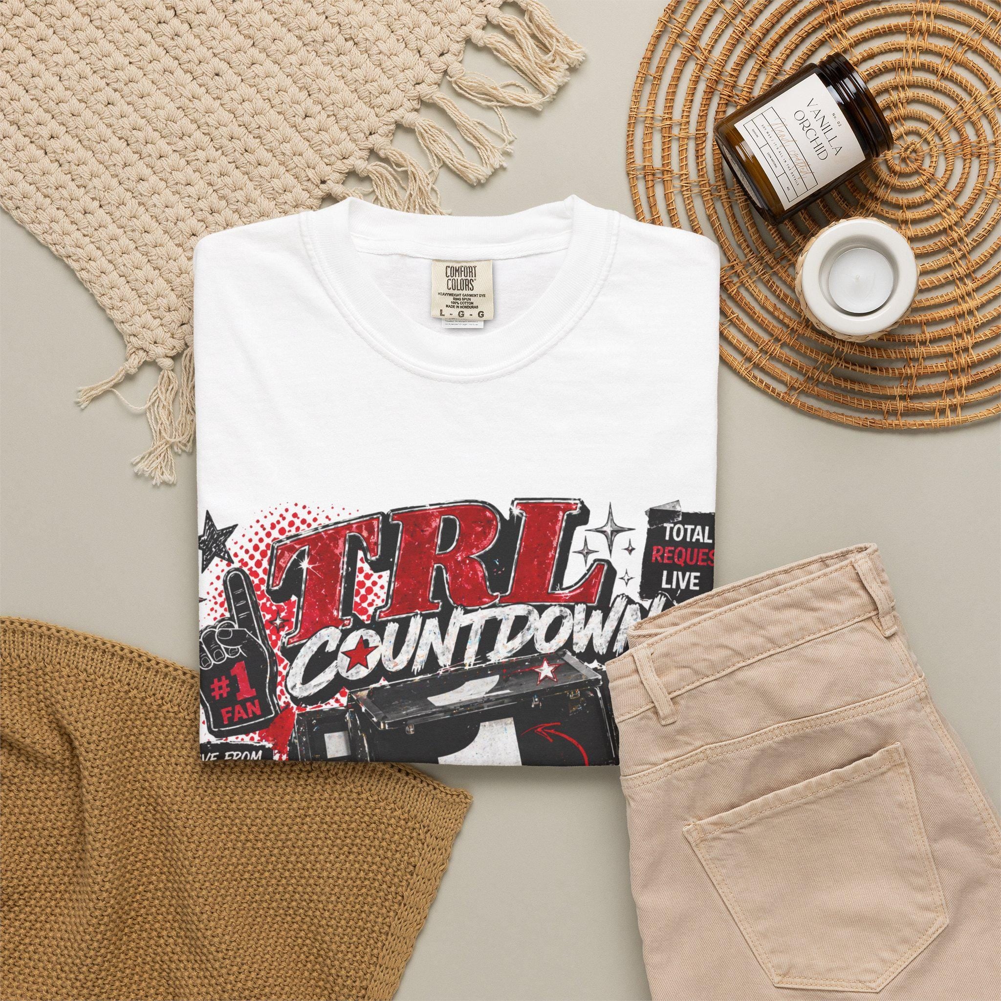 TotalL Countdown Graphic Tee, Y2K Pop Culture Nostalgia Shirt