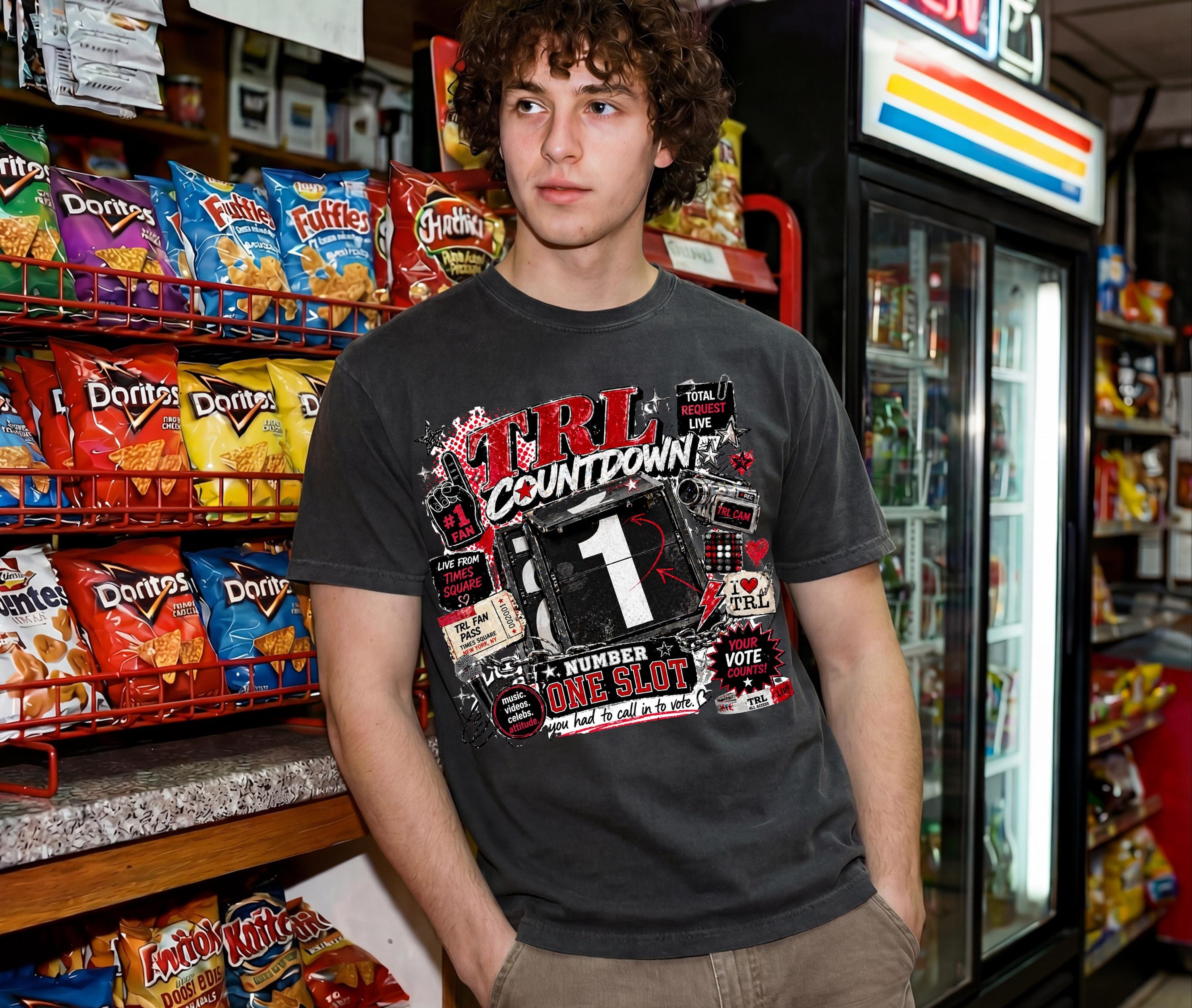 TotalL Countdown Graphic Tee, Y2K Pop Culture Nostalgia Shirt