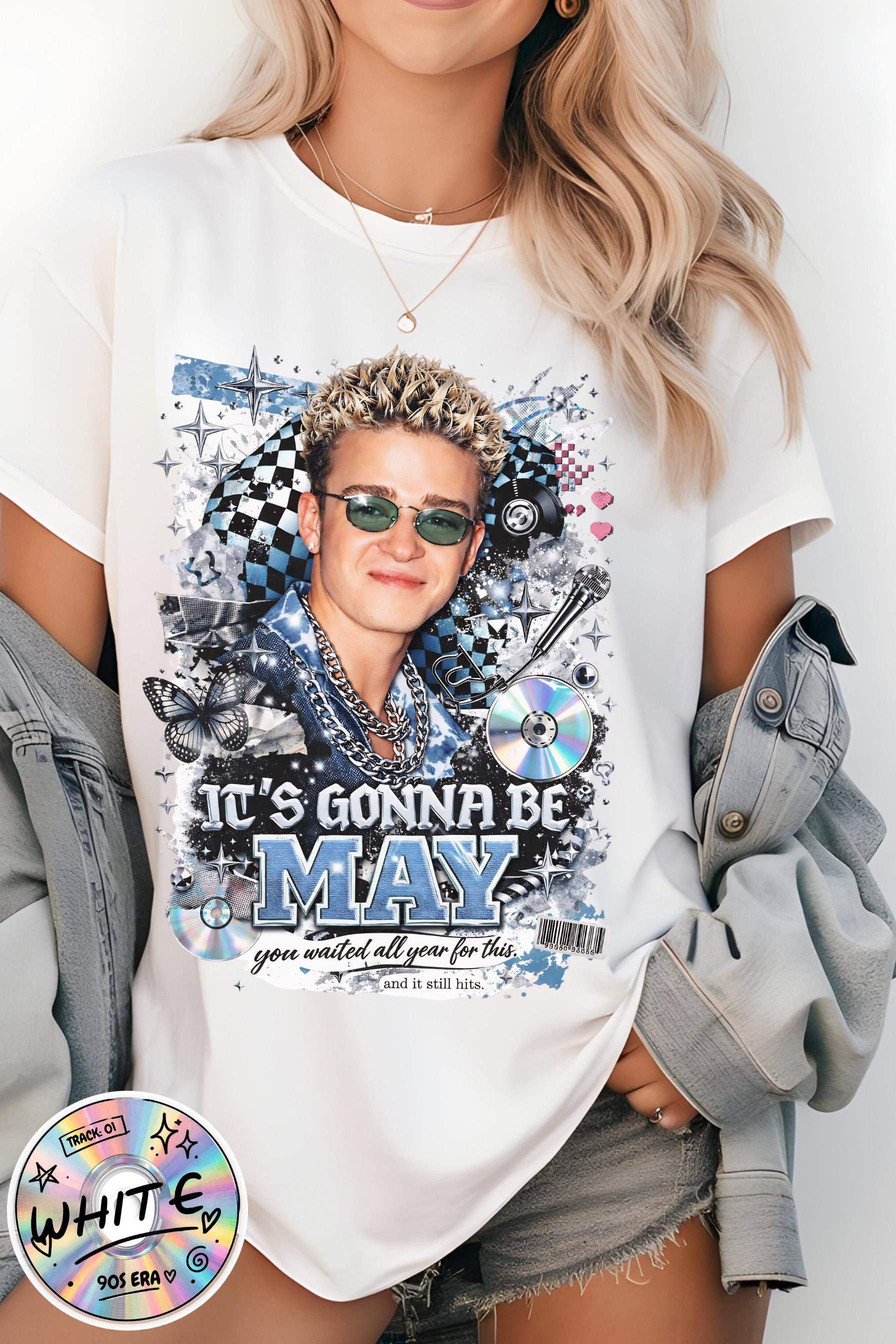 It's Gonna Be May Graphic Tee: 90s Pop Culture Band T-Shirt