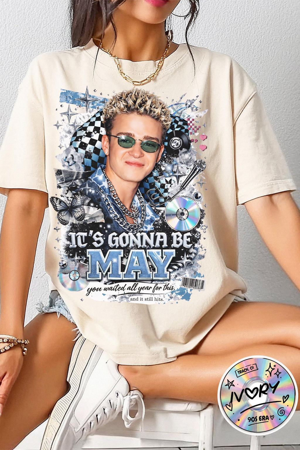 It's Gonna Be May Graphic Tee: 90s Pop Culture Band T-Shirt
