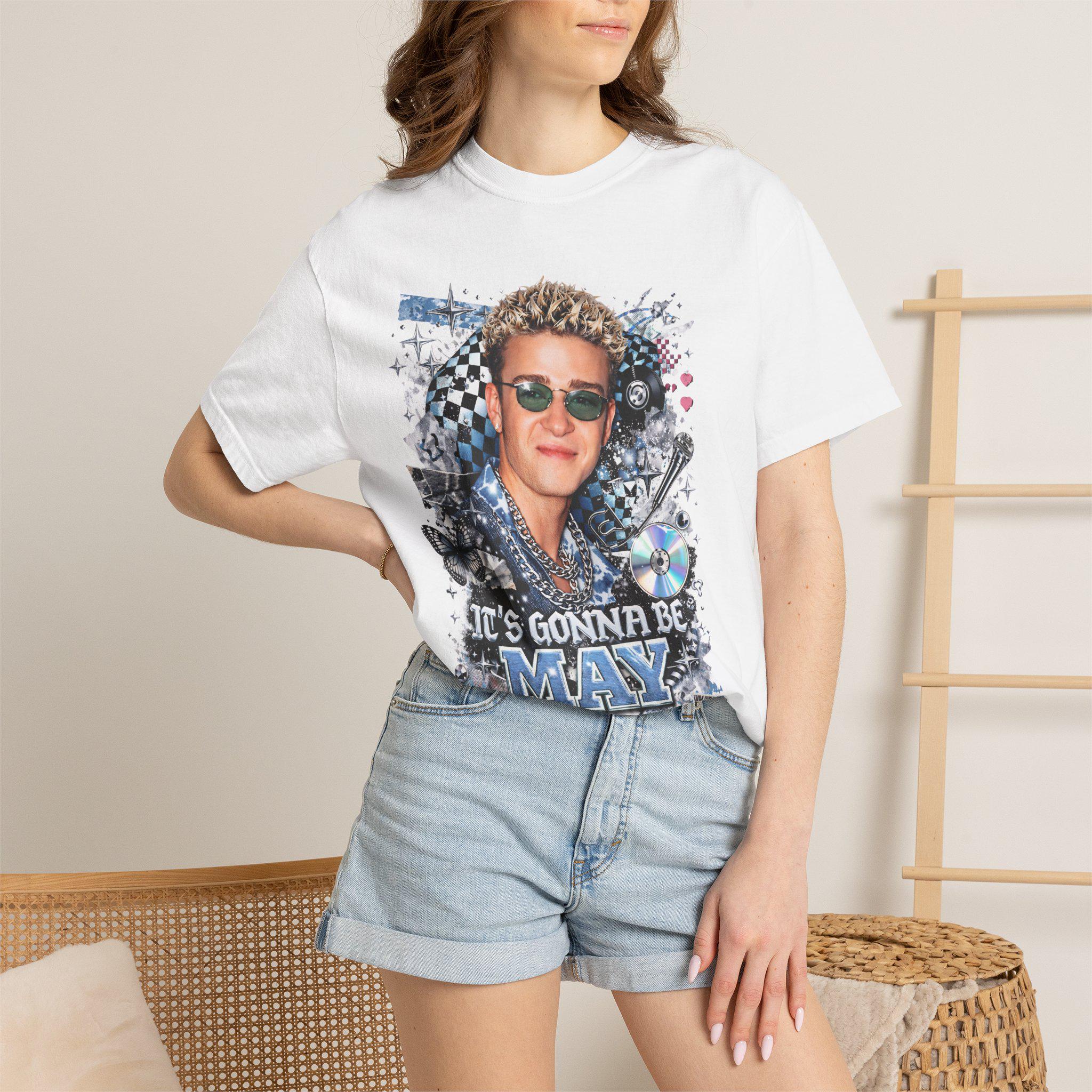 It's Gonna Be May Graphic Tee: 90s Pop Culture Band T-Shirt