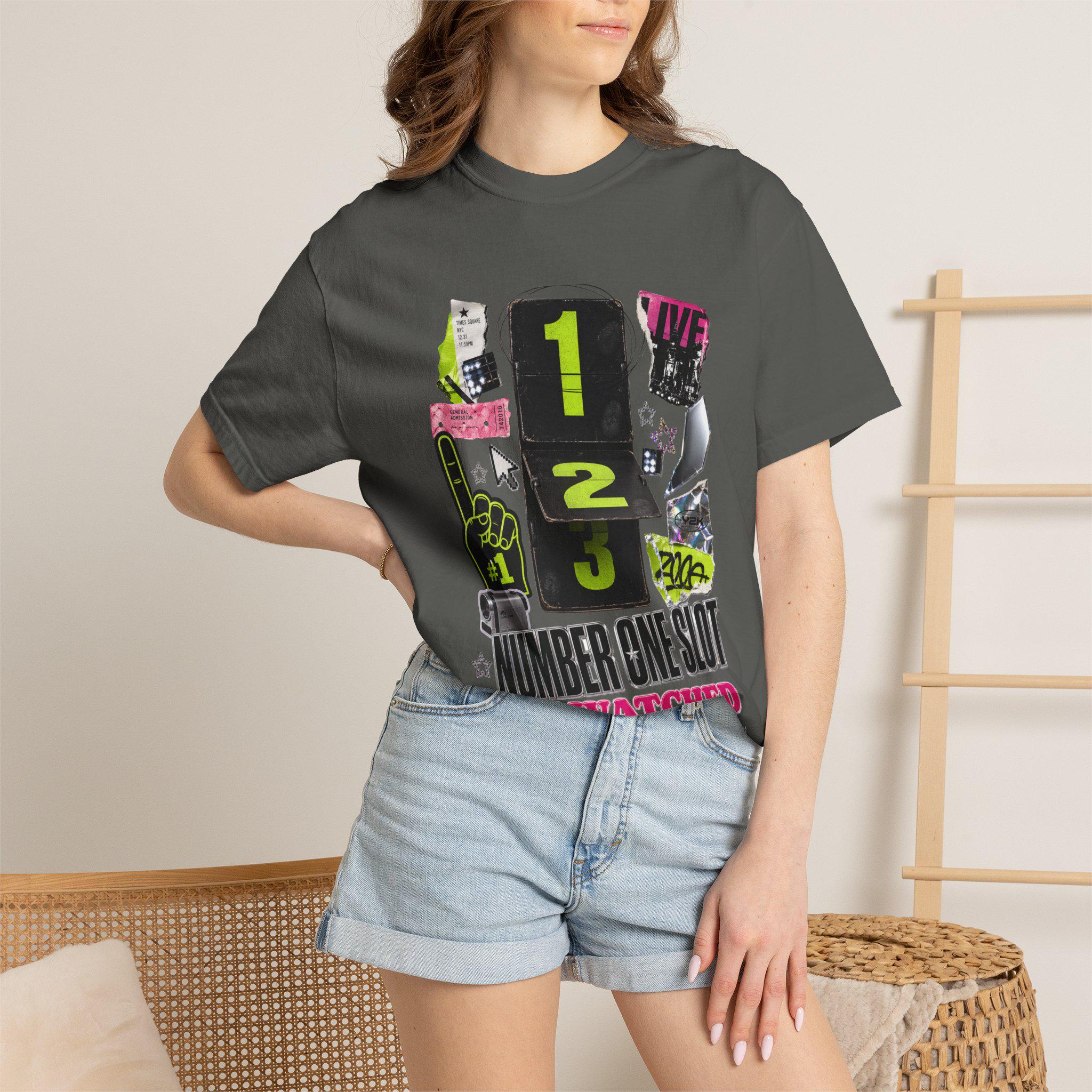Number One Slot Shirt, Y2K Graphic Tee, 2000s Pop Culture Shirt, Trendy Streetwear Top, Retro MTV Style Shirt, Viral Outfit Tee
