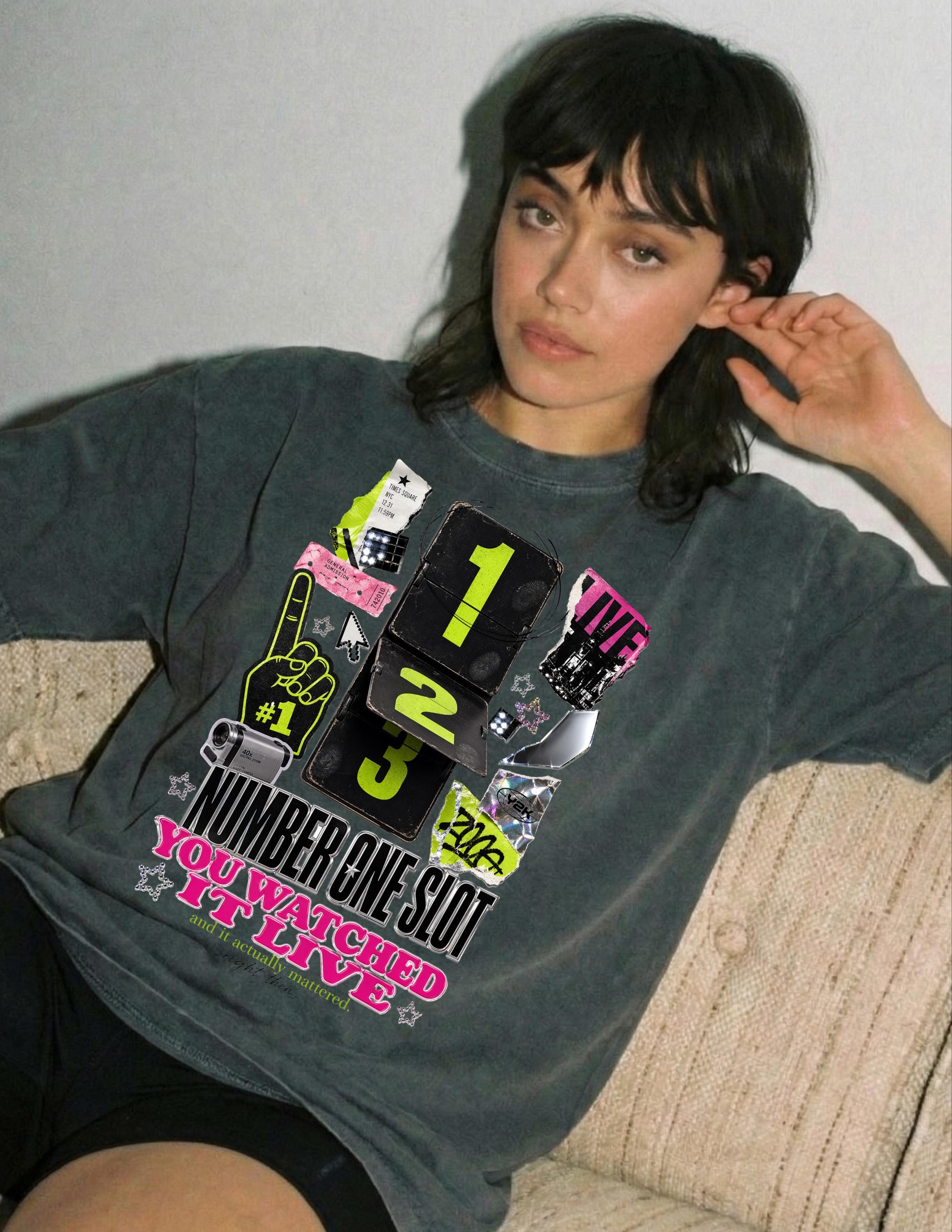 Number One Slot Shirt, Y2K Graphic Tee, 2000s Pop Culture Shirt, Trendy Streetwear Top, Retro MTV Style Shirt, Viral Outfit Tee